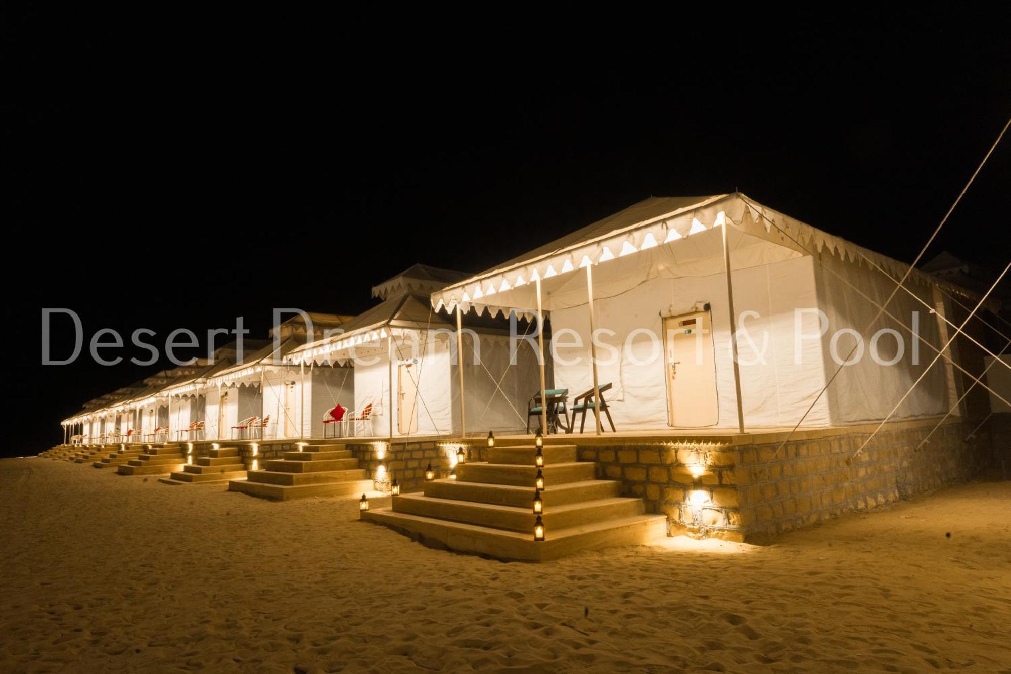 Desert Dream Royal Camp & Pool Джайсалмер Экстерьер фото